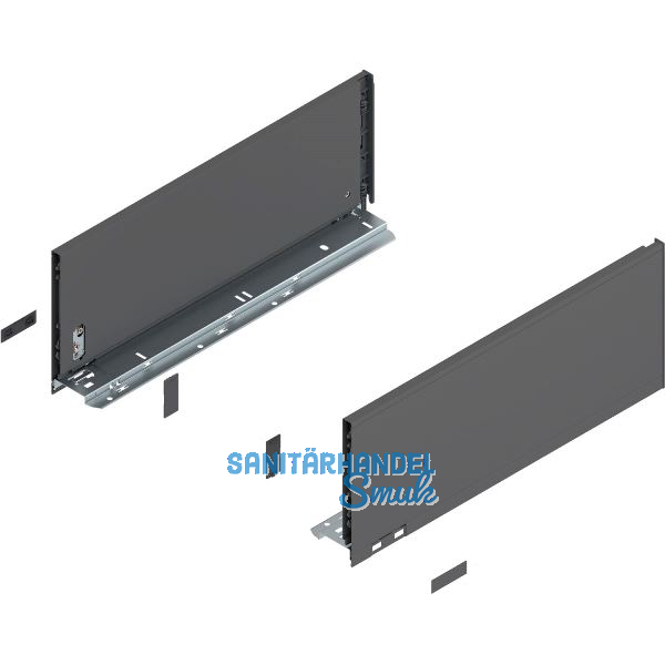 BLUM LEGRABOX pure Zarge H�he C, NL 450, Oriongrau-matt