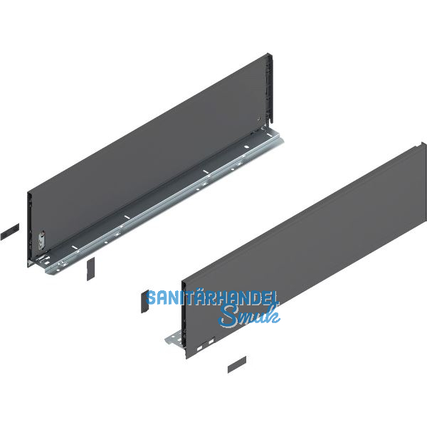 BLUM LEGRABOX pure Zarge H�he C, NL 650, Oriongrau-matt