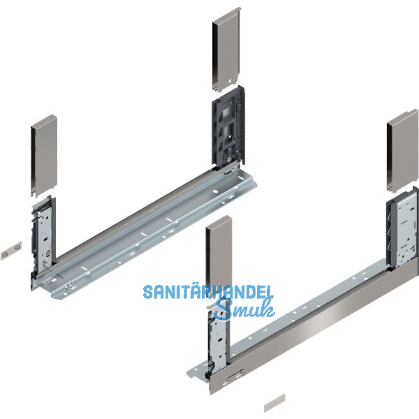 BLUM LEGRABOX free, Zarge H�he C, NL 500, Inox (Antifingerprint)
