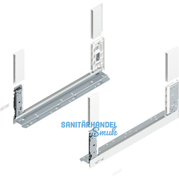 BLUM LEGRABOX free, Zarge H�he C, NL 500, Seidenwei�-matt