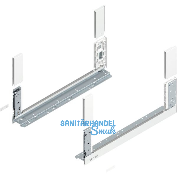 BLUM LEGRABOX free, Zarge H�he C, NL 550, Seidenwei�-matt