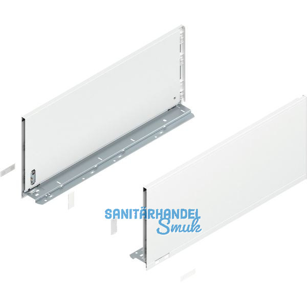 BLUM LEGRABOX pure Zarge H�he F, NL 550, Seidenwei�-matt