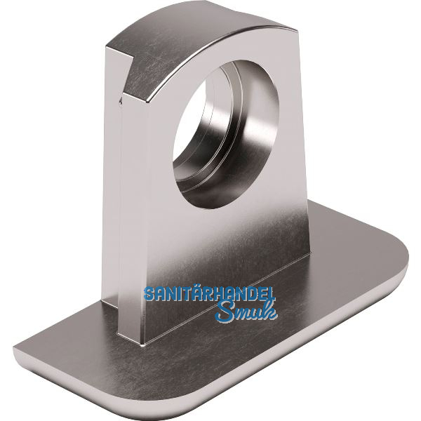 Bodentr�ger Tris Tr�gerteil SL19, Zinkdruckguss vernickelt