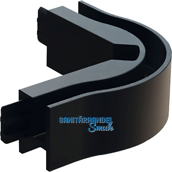 DOMUS LINE Aluprofil Andy Aussenecke schwarz