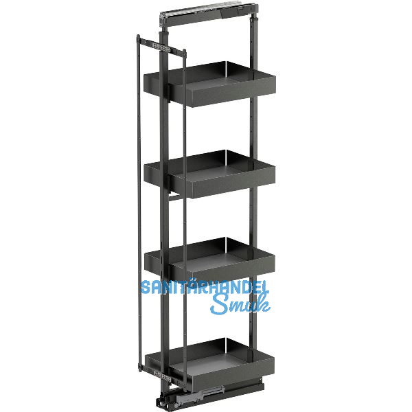 VS TAL Larder 5 Hochschrankauszug Set Essentio KB 400 mm 4 Ablagen Lava