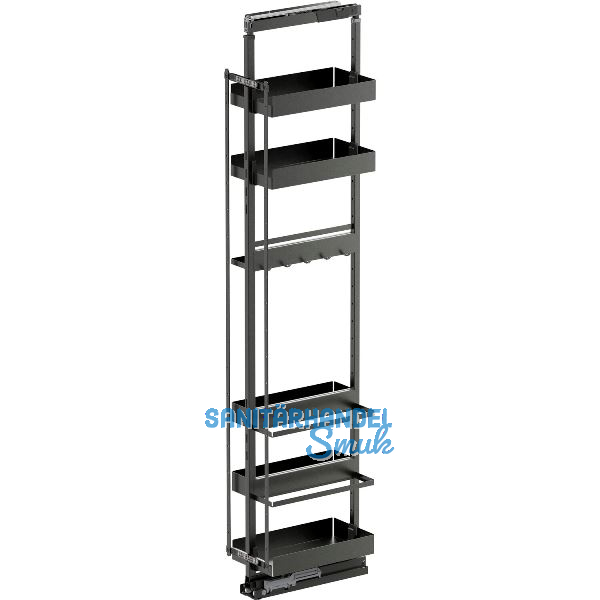 VS TAL Larder 6 Flex Hochschranksauszug Essentio Iron KB 300 mm Lava