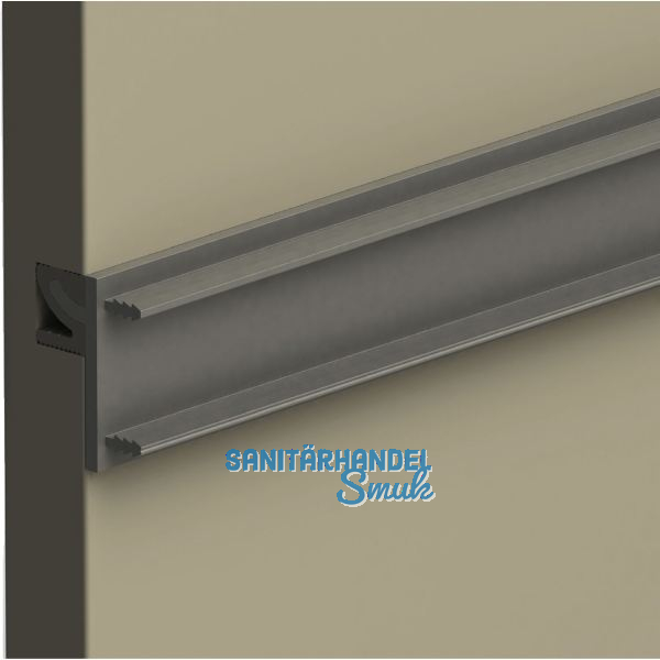 ALU-STYLE Wall Sys Tablar-/Korpustr�ger 34 mm Aluminium