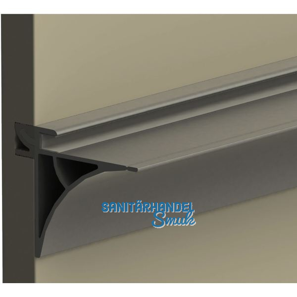 ALU-STYLE Wall Sys Glastablartr�ger Aluminium