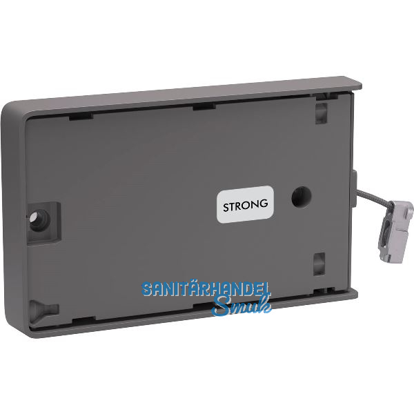 Bremsklappenhalter KIARO EASY STRONG mit Seil, Kunststoff grau