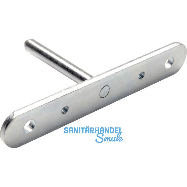 ITALIANA FERRAMENTA Befestigungsplatte Triade Mini Bohrtiefe 60 mm, verzinkt