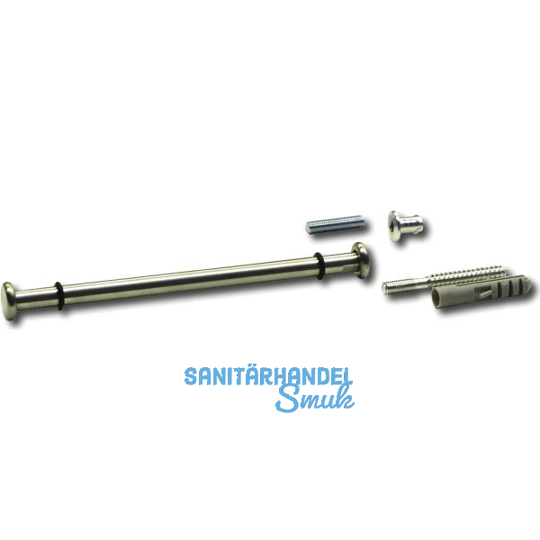 Glastablartr�ger Verona 200 x �12 mm, Edelstahl rostfrei