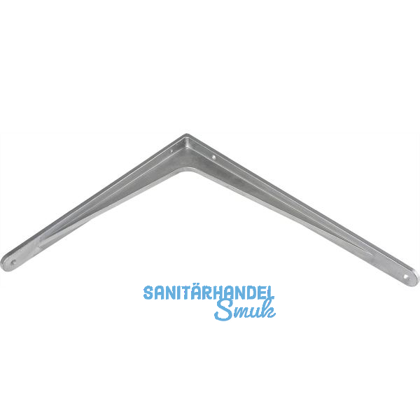 Konsole Schwerlast, H�he 290 mm, Tiefe 340 mm, Tragkraft 120 kg, Aluminium natur