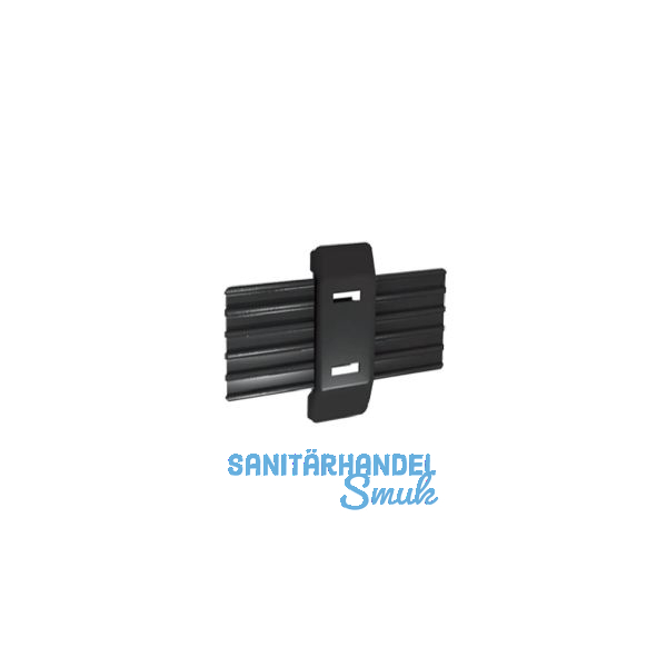 CAMAR Endst�ck 821/12/15 zu Anwendungsschiene, Kunststoff schwarz