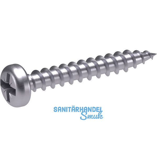 ITALIANA FERRAMENTA Spanplattenschraube Pan head �5x60 Stahl verzinkt