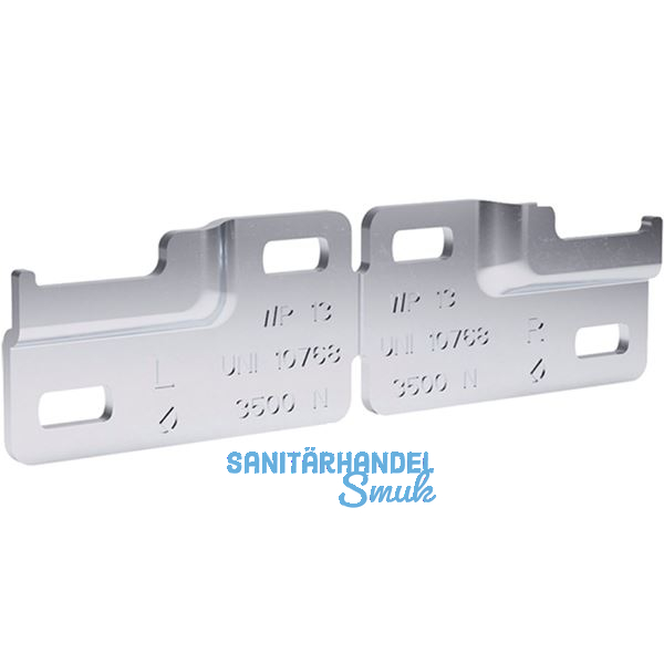 ITALIANA FERRAMENTA Montageplatte WP13 Links + Rechts zu Schrankaufh�nger