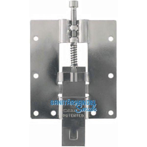 CAMAR Paneelaufh�nger 814, mit Feder, Befestigung unten, Stahl verzinkt