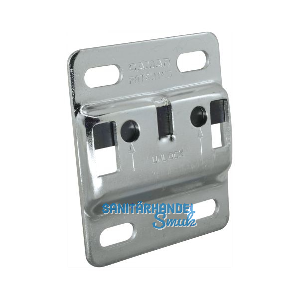 CAMAR Wandleiste 801, f�r Unterschrankaufh�nger 801, 60x70x8, Stahl verzinkt