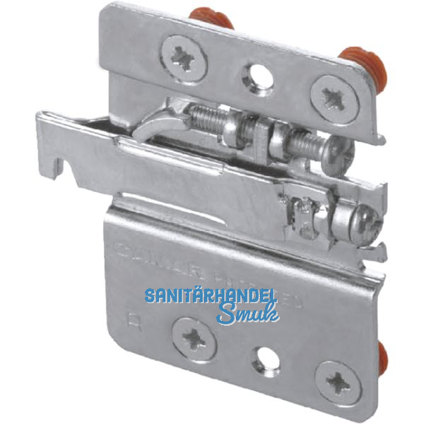 CAMAR 807RV Unterschrankaufh�nger rechts, Stahl verzinkt