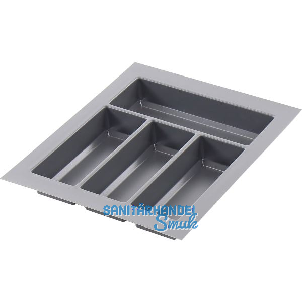 AGOFORM Besteckeinsatz Classico 450/40 Kunststoff Schiefergrau