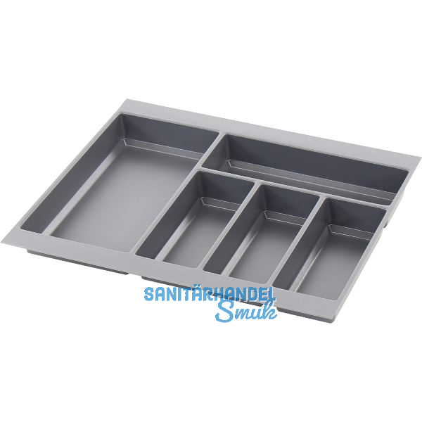 AGOFORM Besteckeinsatz Classico 450/55 Kunststoff Schiefergrau