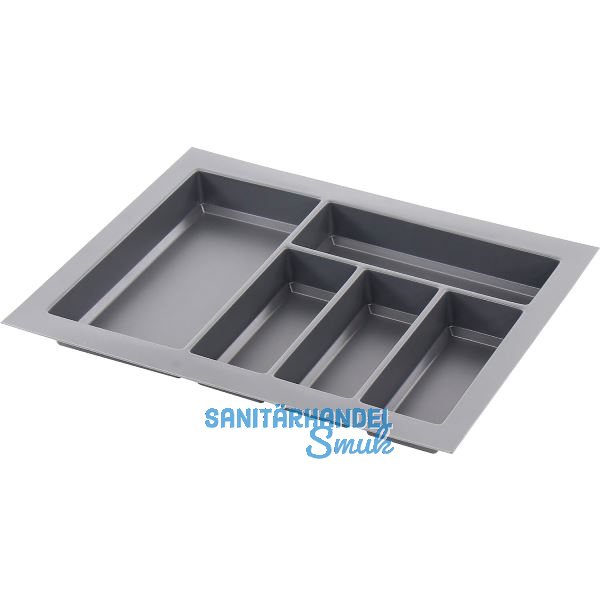 AGOFORM Besteckeinsatz Classico 450/60 Kunststoff Schiefergrau