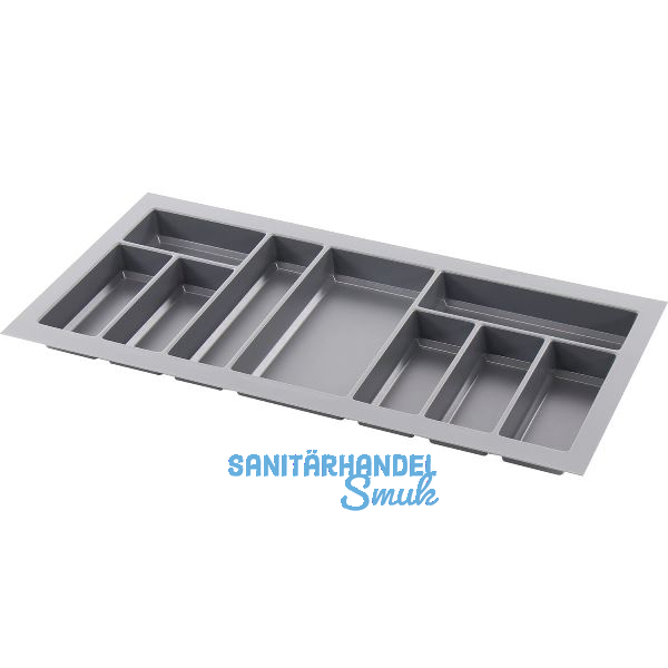 AGOFORM Besteckeinsatz Classico 450/90 Kunststoff Schiefergrau