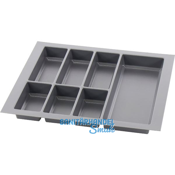 AGOFORM Besteckeinsatz Classico 500/60 Kunststoff Schiefergrau