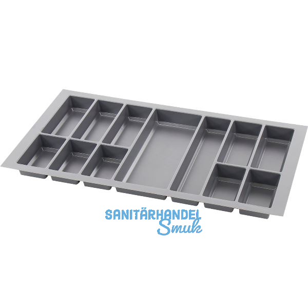 AGOFORM Besteckeinsatz Classico 500/90 Kunststoff Schiefergrau