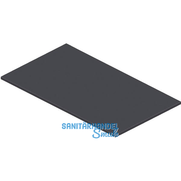 Tischplatte 1400 x 800 x 25 mm graphitgrau