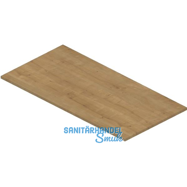 Tischplatte 1600 x 800 x 25 mm Hamilton Eiche natur