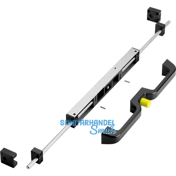 ACCURIDE Handgriff-Set mit Drucktastenverschluss, 60 N, Stahl/Kunststoff