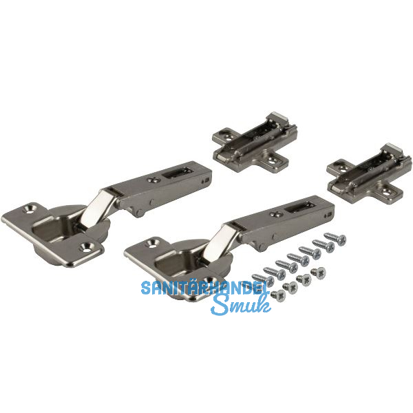 ACCURIDE 1432 Scharnierset f�r aufliegende T�ren, Stahl verzinkt