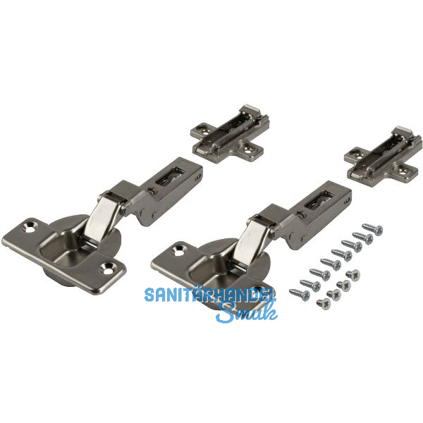 ACCURIDE 1432 Scharnierset f�r dicke innenliegende T�ren, Stahl verzinkt