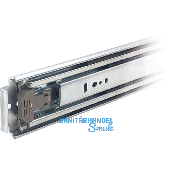 Schwerlast Kugelk�figf�hrung L76120 Vollauszug, L�nge 914 mm, Stahl verzinkt