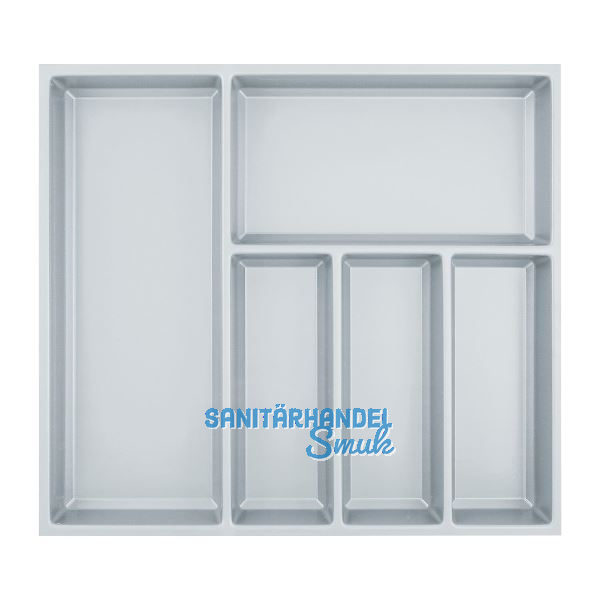 AGOFORM Besteckeinsatz Sky 500/60 Kunststoff silbergrau