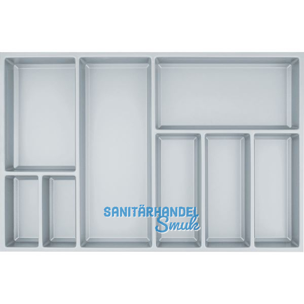 AGOFORM Besteckeinsatz Sky 500/80 Kunststoff silbergrau