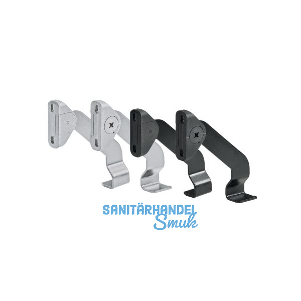 HETTICH Systema Top 2000 Blendenst�tzen verstellbar, Stahl Alu-Finish