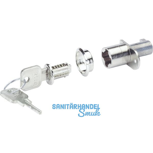 HETTICH PRESTIGE 2000 Zentralverschluss Z23, �18, Zinkdruckguss vernickelt