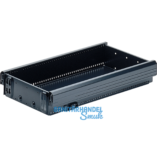 HETTICH Systema Top 2000 Stahlschubkasten 292 mm, 270 x 714 mm, schwarz