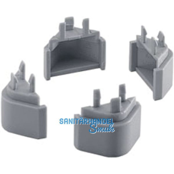 HETTICH Systema Top 2000 Fu�verl�ngerung f�r H�ngerahmen, schwarz