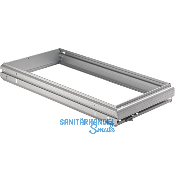 HETTICH Systema Top 2000 H�ngeregistratur-Rahmen, 2 x A4 + R, KB 1000 mm, Alu-F.