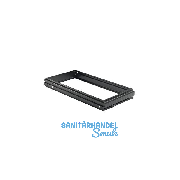 HETTICH Systema Top 2000 H�ngeregistratur-Rahmen, 2 x A4 + R, KB 900 mm, schwarz