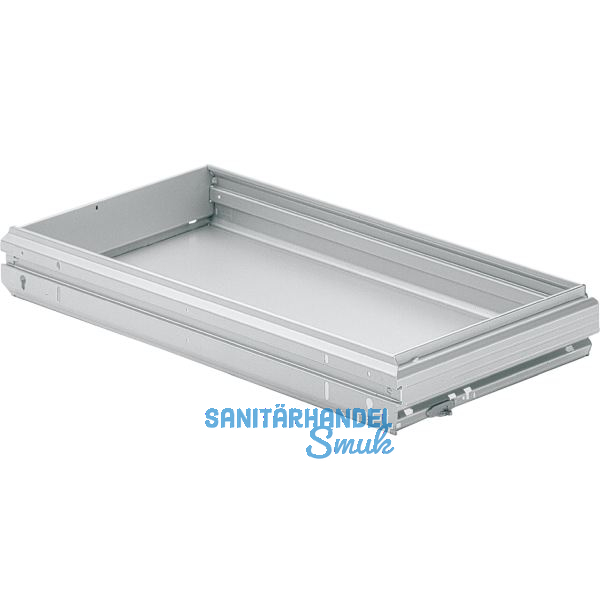 HETTICH Systema Top 2000 Breitwandschubladen, KB 435 mm, Stahl Alu-Finish