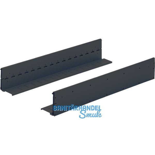 HETTICH Systema Top 2000 Karteibahn, Schrankt. 600,Stahl schwarz