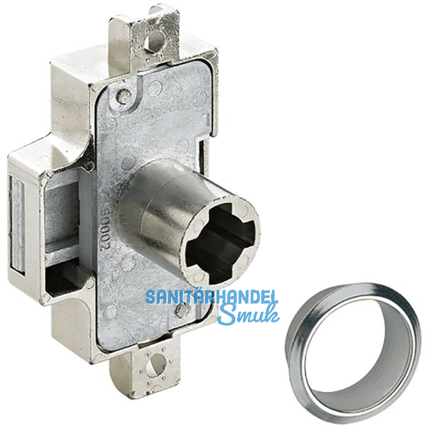 HETTICH PRESTIGE 2000 Zyl.-Drehstangenschloss Z23, Dornma� 25, L20, vernickelt