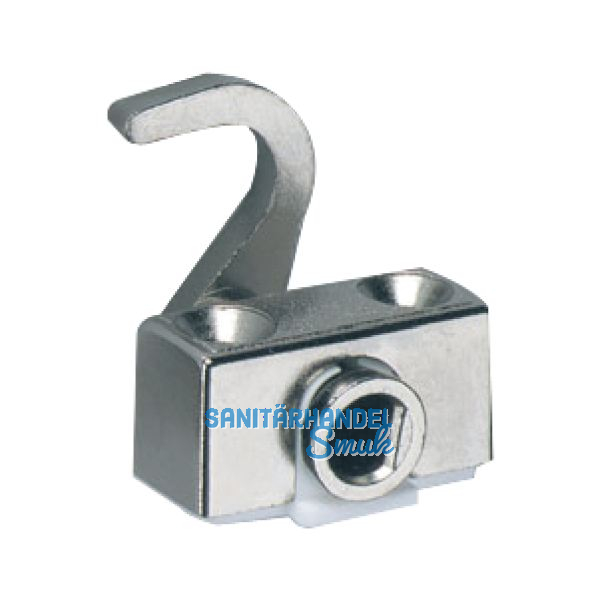 HETTICH PRESTIGE 2000 Schlie�haken zum Anschrauben, links, Stahl vernickelt