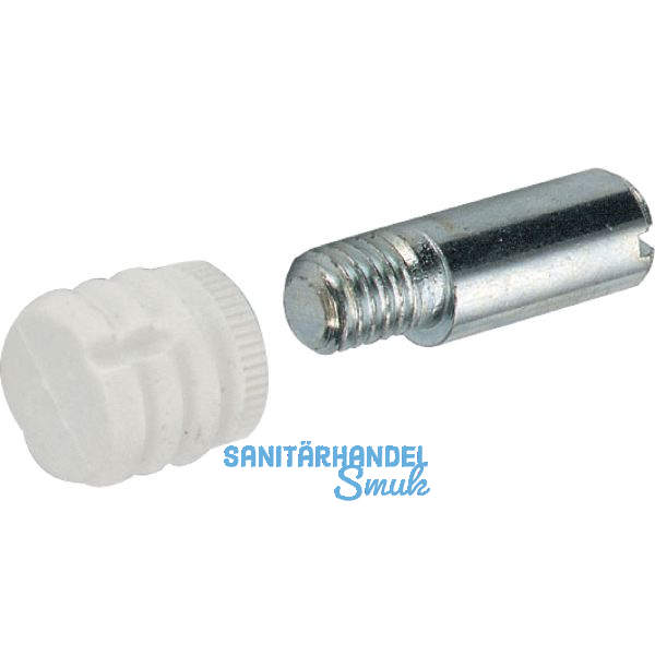 HETTICH PRESTIGE 2000 Anschlagstift exzentrisch mit Muffe, Stahl vernickelt