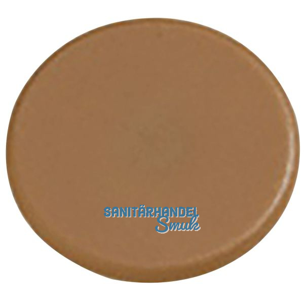HETTICH RASTEX 15 Abdeckkappe ohne Abdeckrand, Kunststoff hellbraun