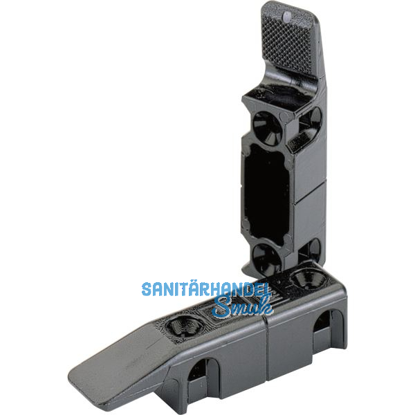 HETTICH Einh�ngebeschlag, MultiClip, Kunststoff Thermoplast schwarz
