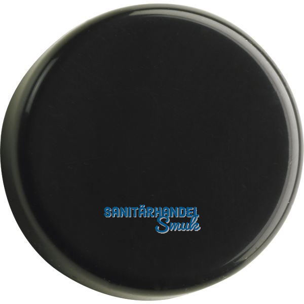 HETTICH Glast�r Zierkappe rund, Kunststoff schwarz